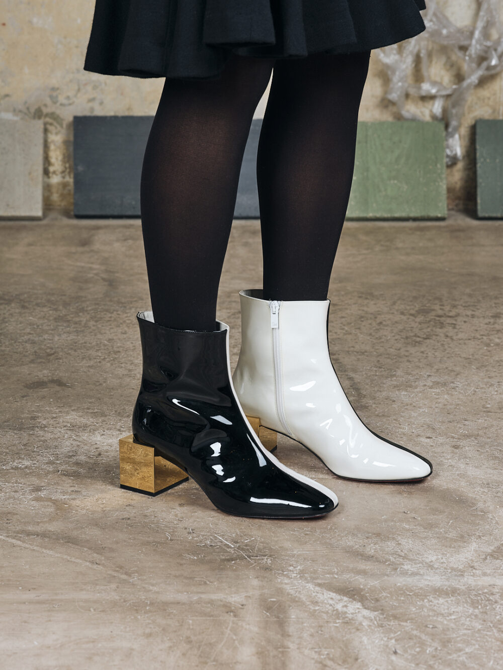 Christian Louboutin Lack Ankle boots