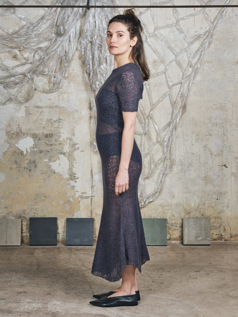 Dolce & Gabbana Strickkleid see through – Bild 3