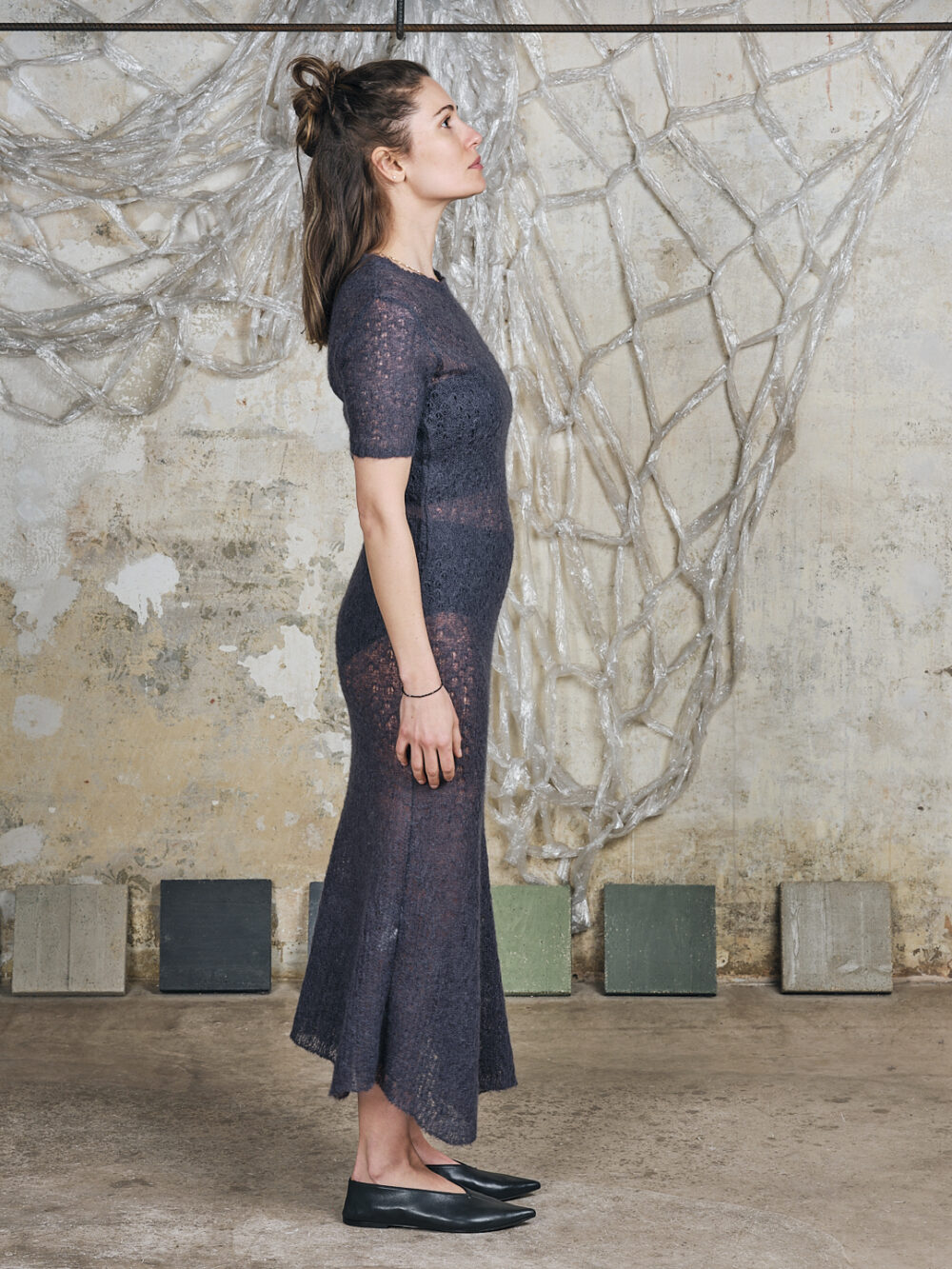 Dolce & Gabbana Strickkleid see through – Bild 2