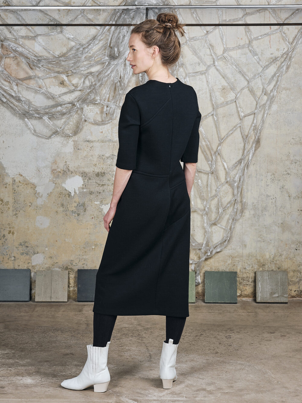 Jil Sander midi Kleid minimalistisch – Bild 4