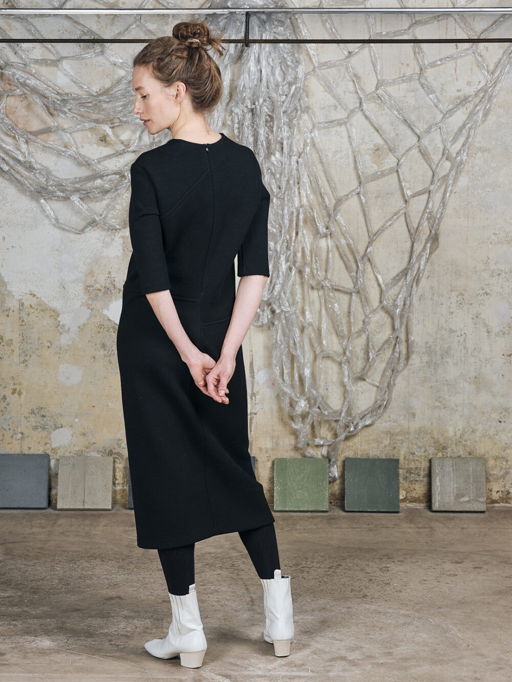 Jil Sander midi Kleid minimalistisch – Bild 3