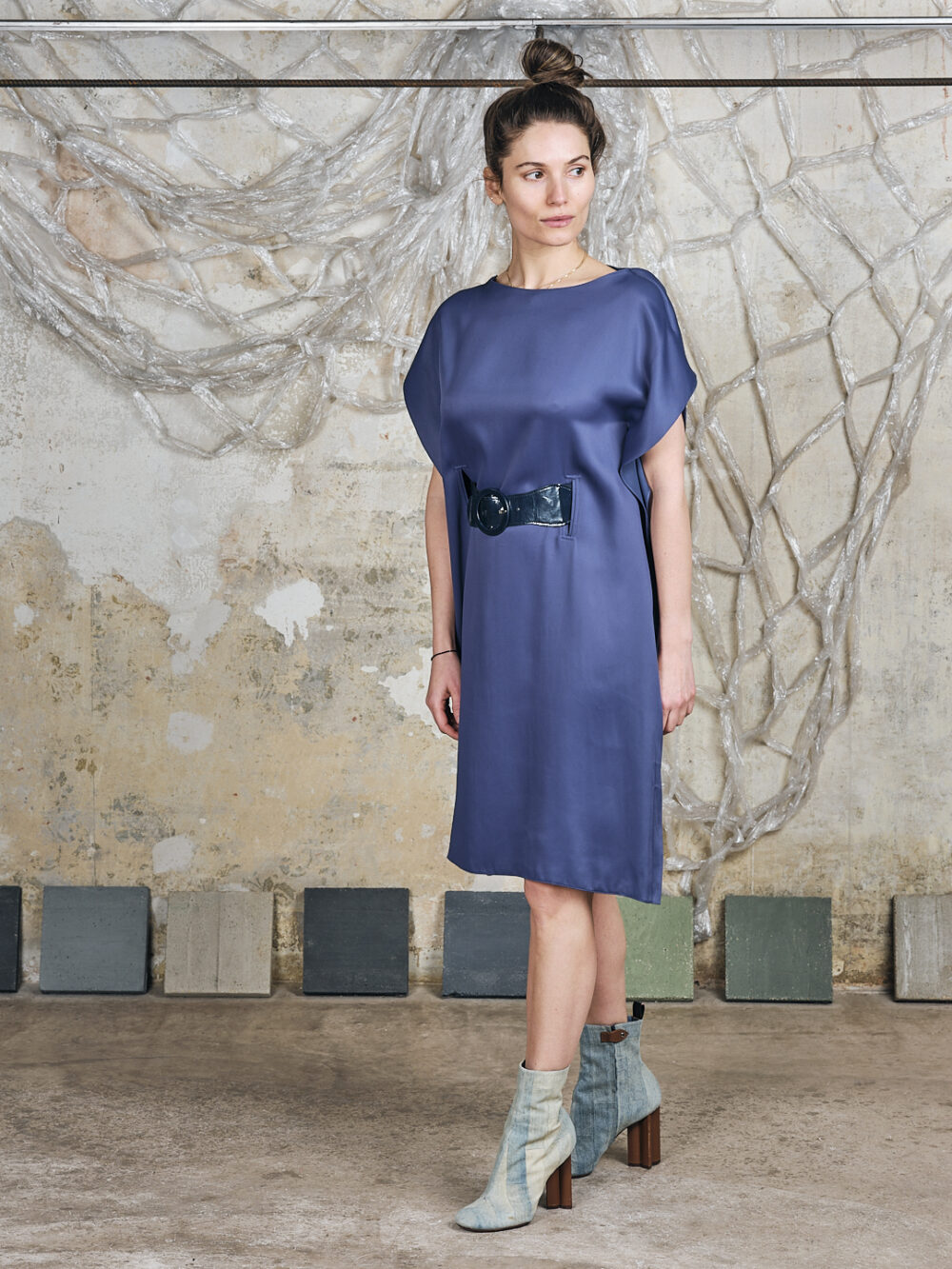 Margiela MM6 Kleid blau – Bild 2