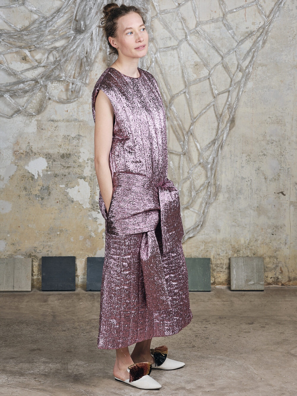 Jil Sander (Raf Simons) Glitter Kleid