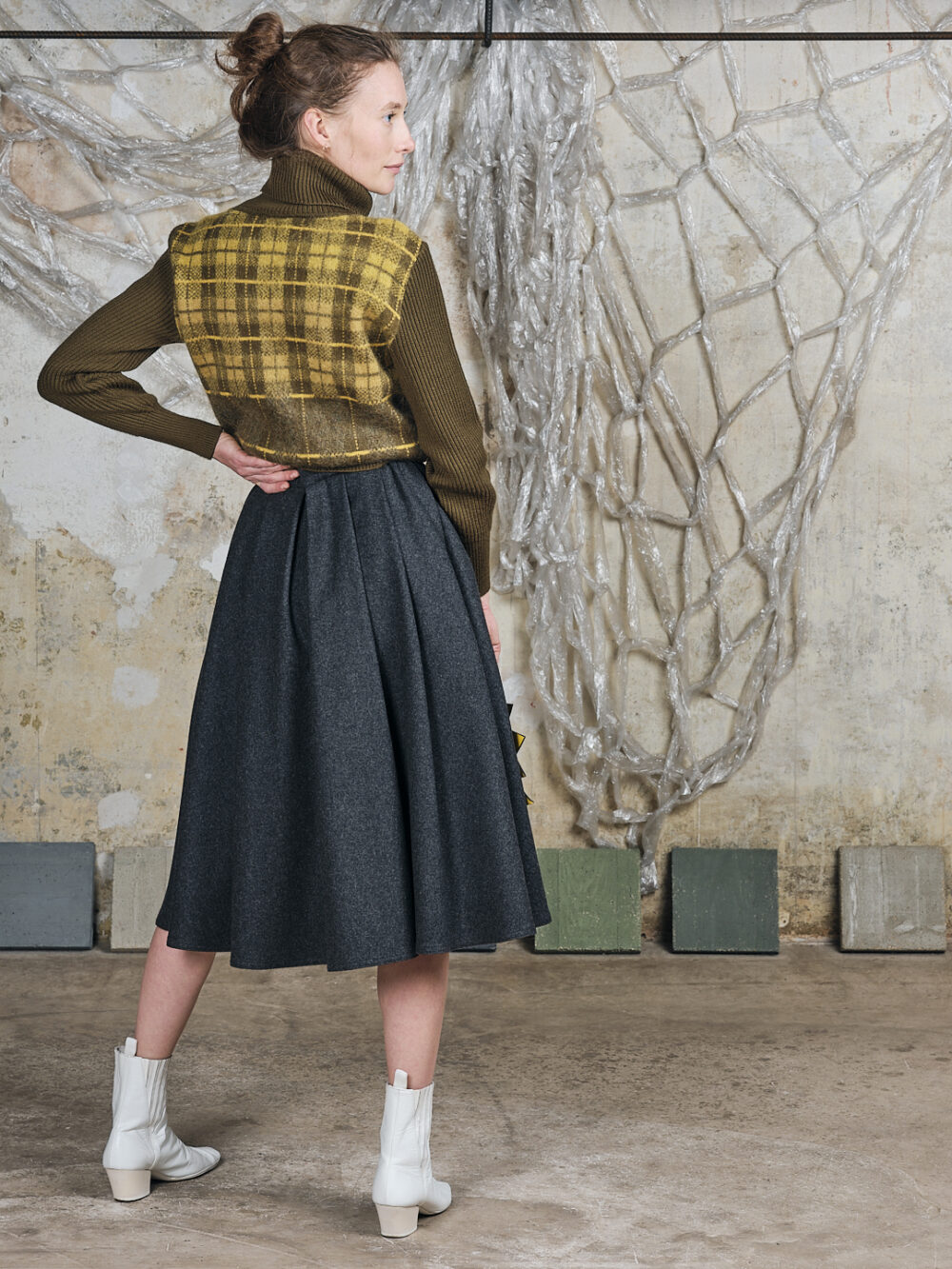 Yves Saint Laurent Rollkragen Pullover – Bild 3