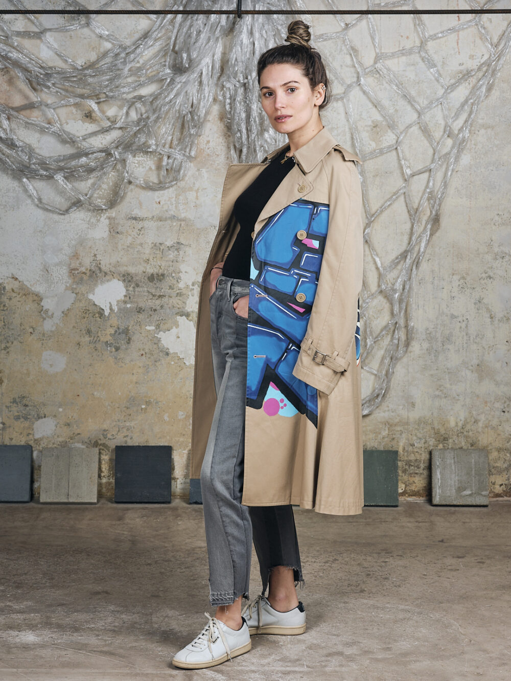 Comme des Garçons x '1 UP' Cape