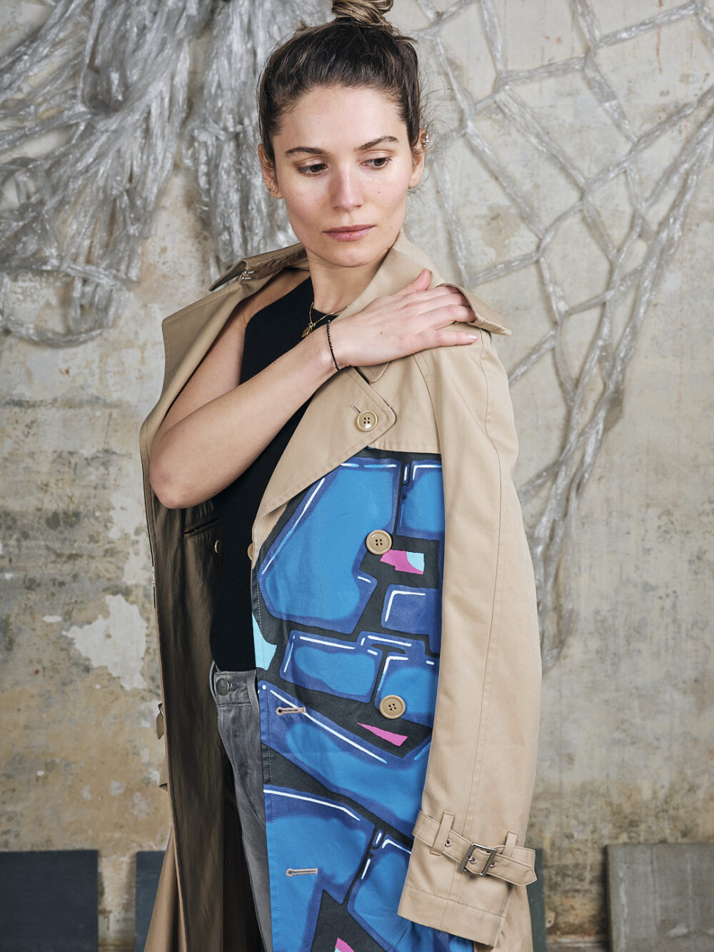 Comme des Garçons x '1 UP' Cape – Bild 3