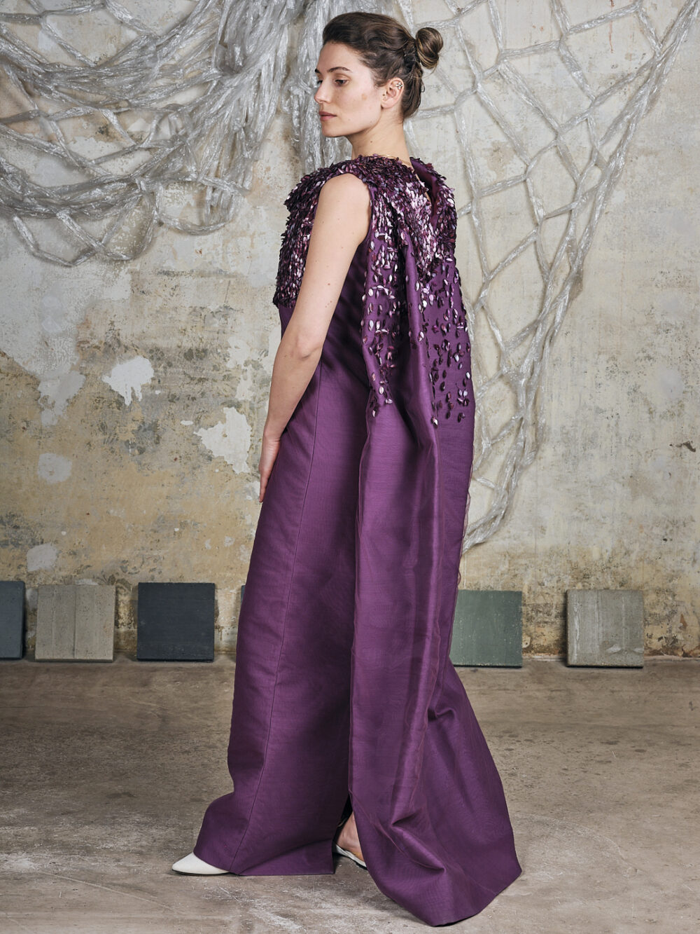 Abendrobe Dsquared mit Pailletten – Bild 2
