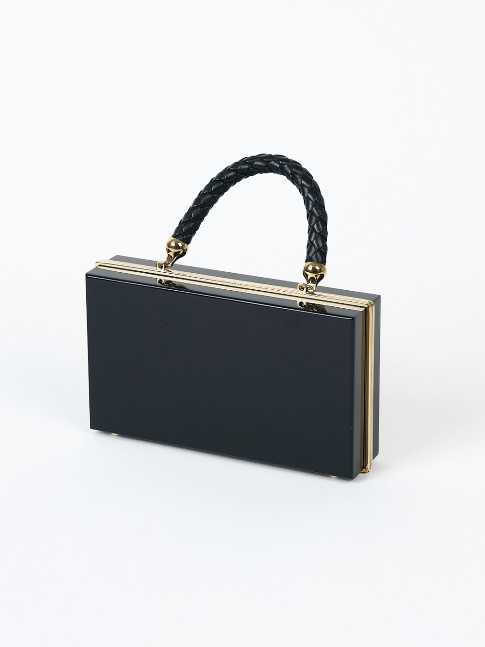 Charlotte Olympia Plexi Clutch mit goldenem Schlüsselloch – Bild 3