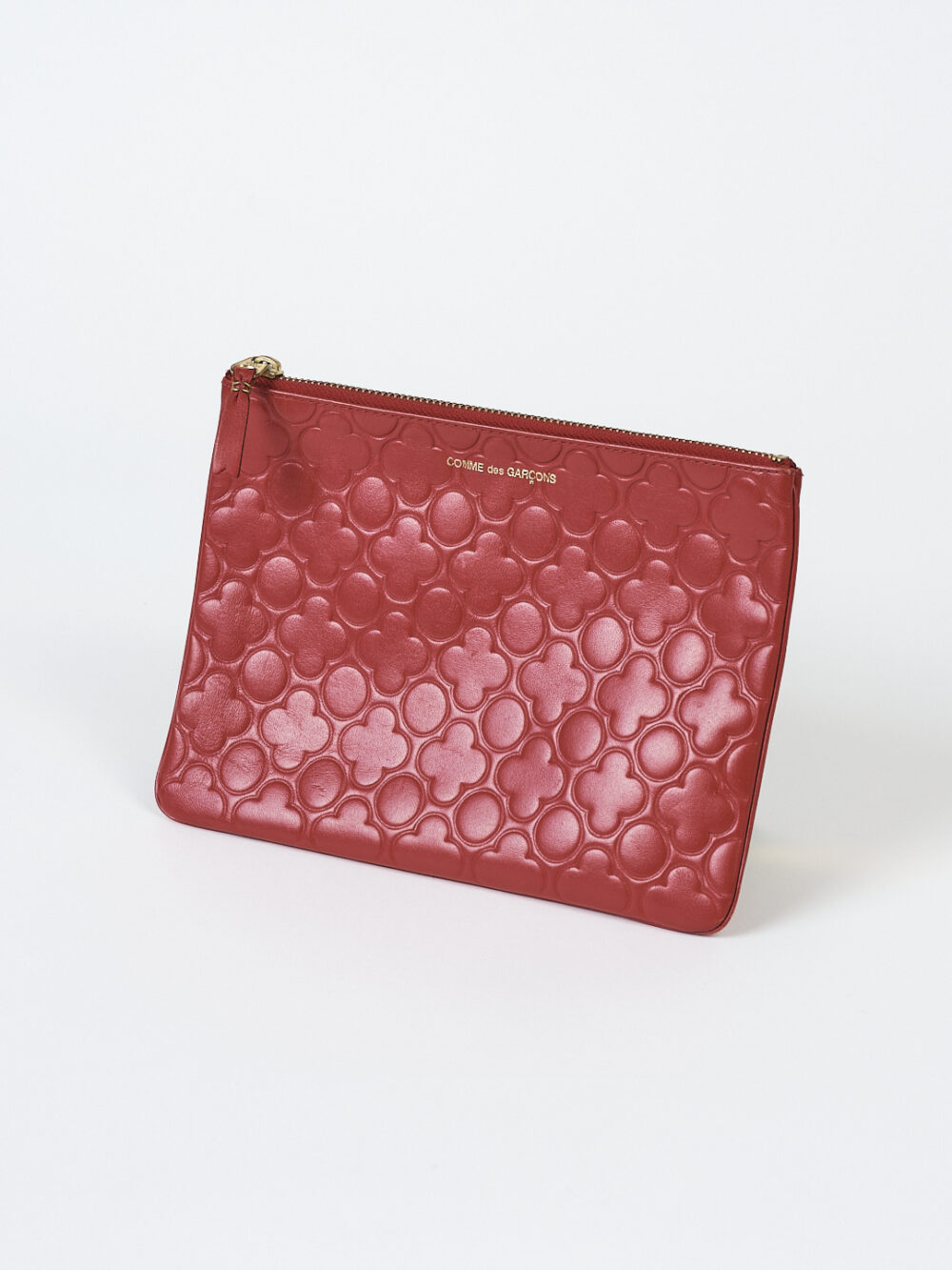 Comme des Garcons Pouch mit gestanztem Muster
