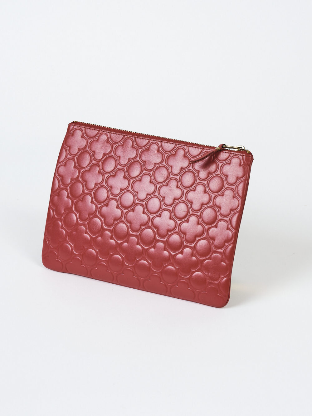 Comme des Garcons Pouch mit gestanztem Muster – Bild 2